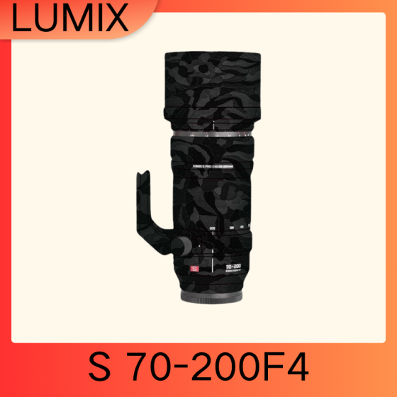 Lentes LUMIX S70-200F4 - Pele câmera, adesivo câmera - com alta resistência a arranhões, à prova d'água e com design elegante.